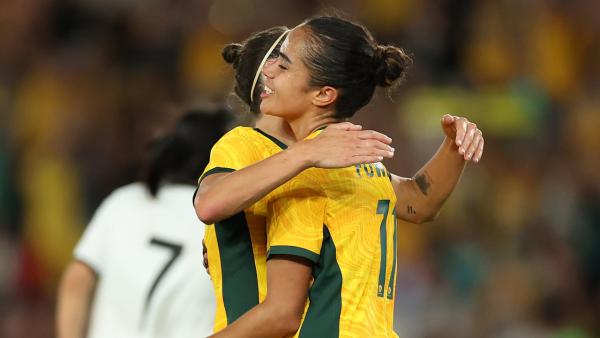 GOAL: Fowler thumps in number 6 | CommBank Matildas v Uzbekistan