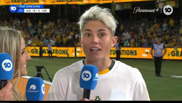 Michelle Heyman: The most amazing feeling ever | Interview | CommBank Matildas v Uzbekistan