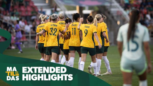 CommBank Matildas v Mexico | Extended Highlights | International Friendly