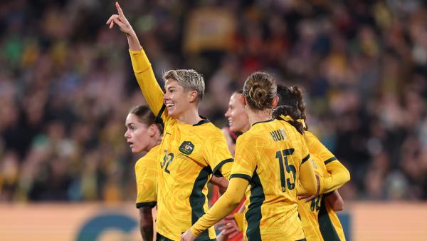 GOAL: Matildas equalise at the death