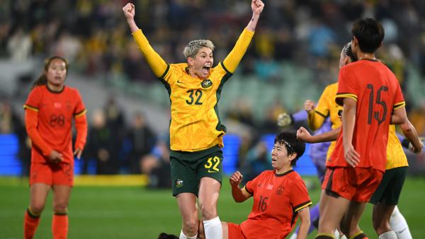 ⚡ Michelle Heyman's last-minute equaliser is your CUPRA Australia Electric Moment of the Match from #AUSvCHN⚡