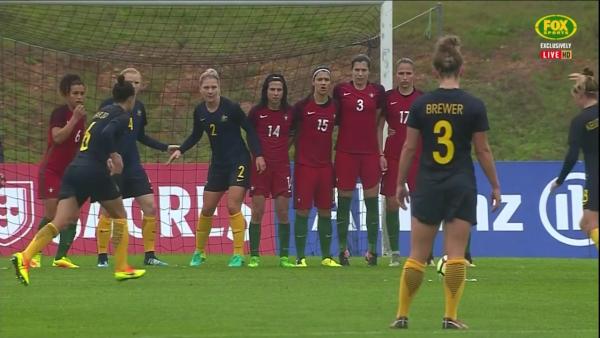 Kellond-Knight hits the crossbar