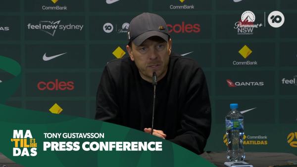 Tony Gustavsson | Press Conference | International Friendly | Sydney