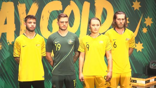Matildas and Socceroos launch new kit