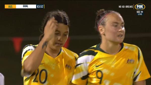 GOAL: Kerr - Kerr scores in her first five mins