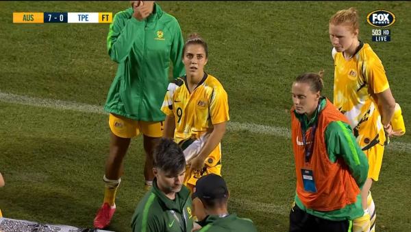 Post Match Interview - Hayley Raso