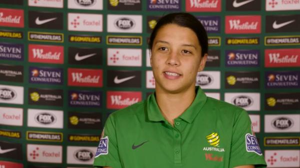 Sam Kerr in Jordan