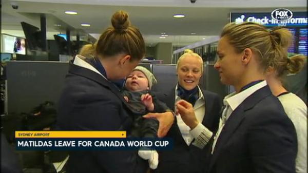 Matildas set off for World Cup tilt