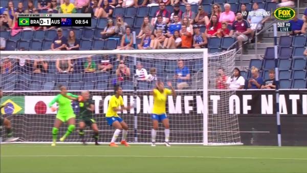 Poliana's own goal give Matildas the early lead