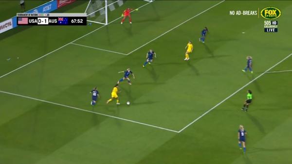 Kerr uses all of the pitch to force save
