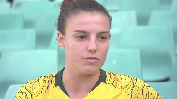Chloe Logarzo on the Westfield W-League
