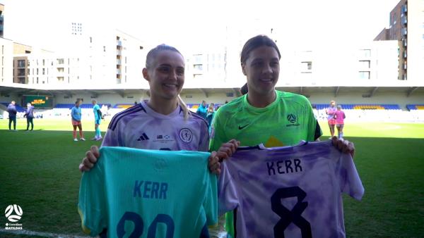 When ?? Sam Kerr met ? ??????? Sam Kerr