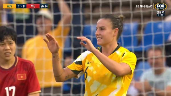 GOAL: Logarzo - Westfield Matildas make it two inside half an hour