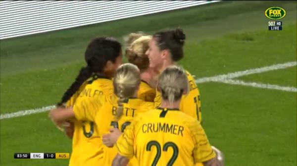 Polkinghorne equalises for Australia