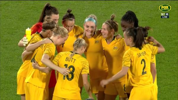 Full-time highlights: England v Matildas