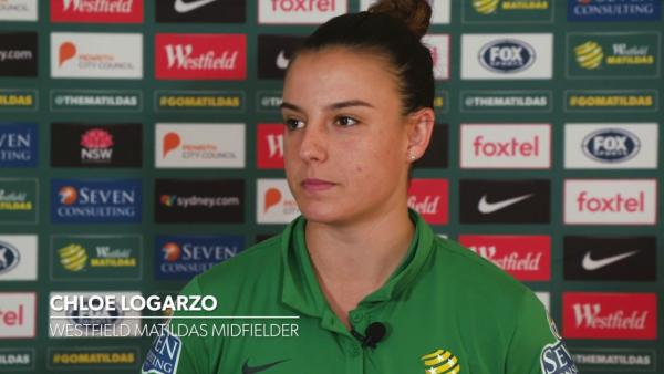Chloe Logarzo eyes the FIFA Women's World Cup 