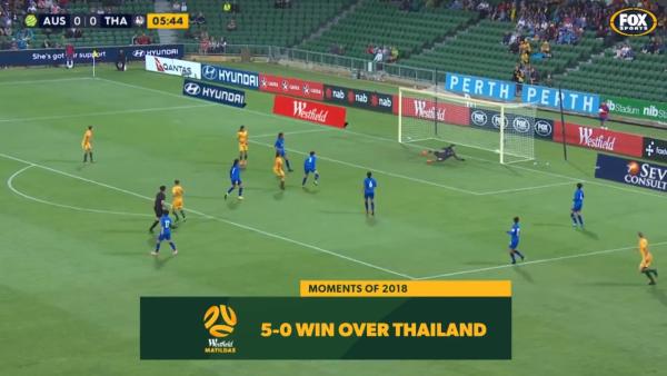 Moments of 2018: 5-0 win over Thailand