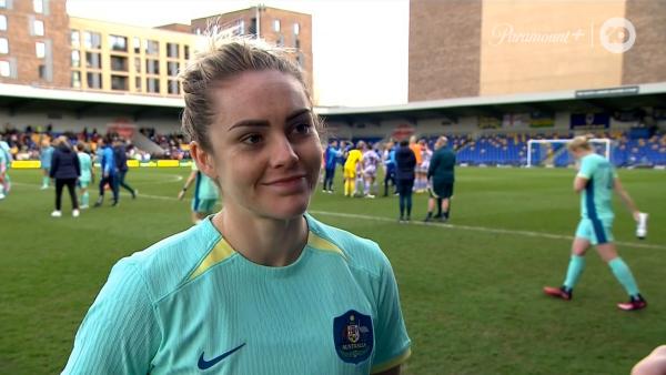 WATCH: Ellie Carpenter reflects after return | AUSvSCO