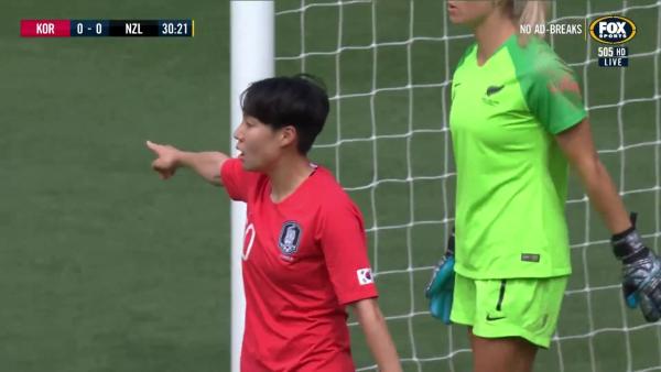 Korea go close against New Zealand