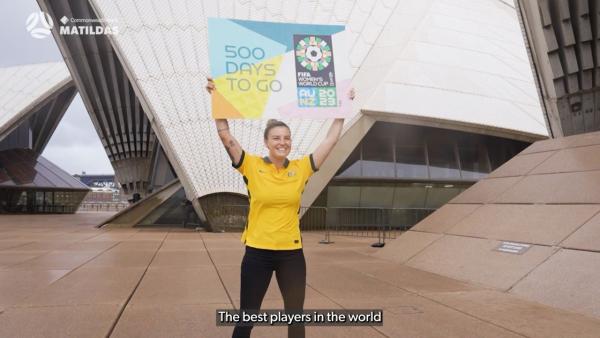 500 Days to Go until the 2023 FIFA Women's World Cup begins!