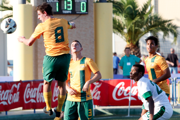 Young Socceroos get first COTIF win