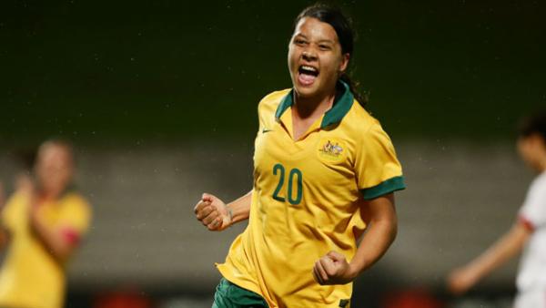Sam Kerr of Sky Blue FC has been named player of the month by the NWSL Media Association.