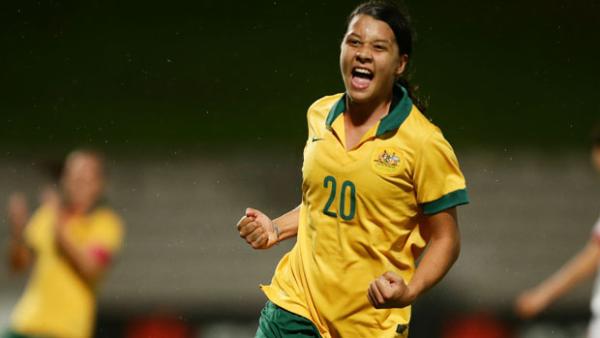 Sam Kerr has been in scintillating form in the USA with Sky Blue FC.