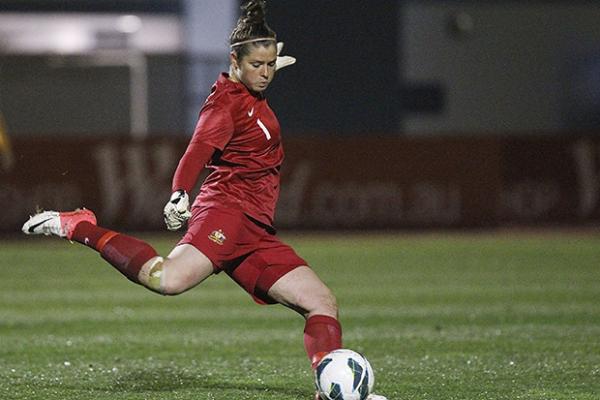 Matildas goalie off to Sweden