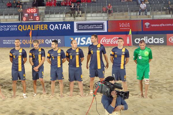 Beach Socceroos up for Asian Cup
