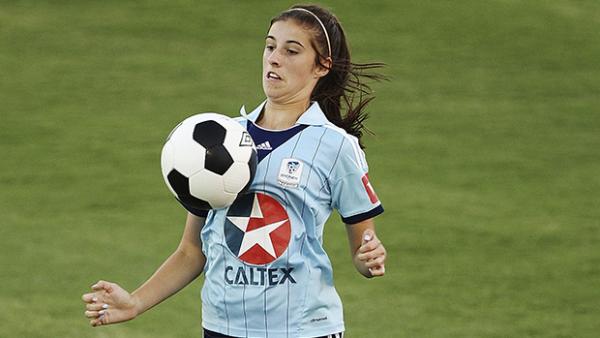 Sydney FC's Amy Harrison scored the opening goal against Vietnam.