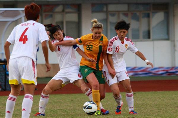 Young Matildas downed 2-1 by China