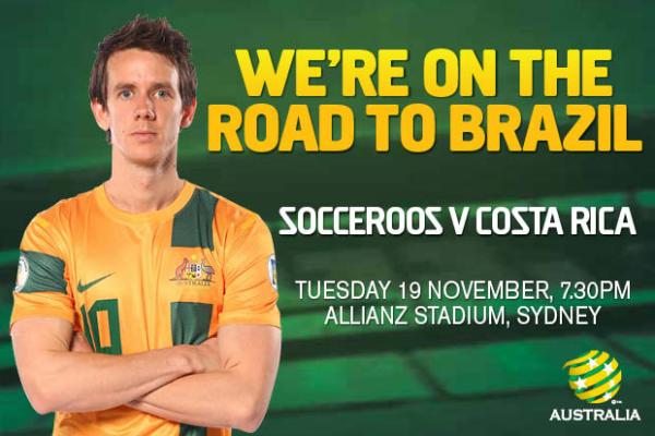 Socceroos to face Costa Rica in Sydney