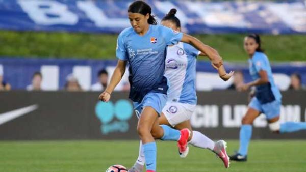 Sam Kerr helped Sky Blue FC snap a two-game losing streak but the news wasn’t as good for some of her Westfield Matildas teammates.