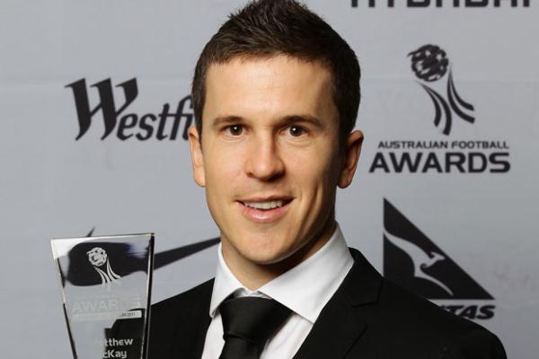 McKay credits coaches for top award