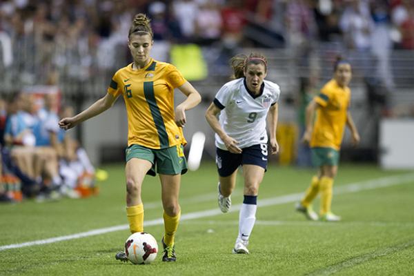 USA too strong for Westfield Matildas