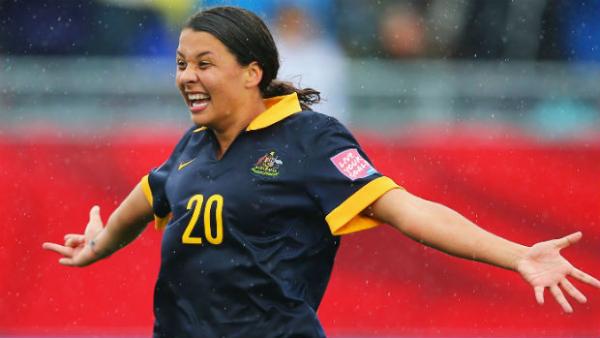 Sam Kerr of Sky Blue FC has been named player of the month by the NWSL Media Association.