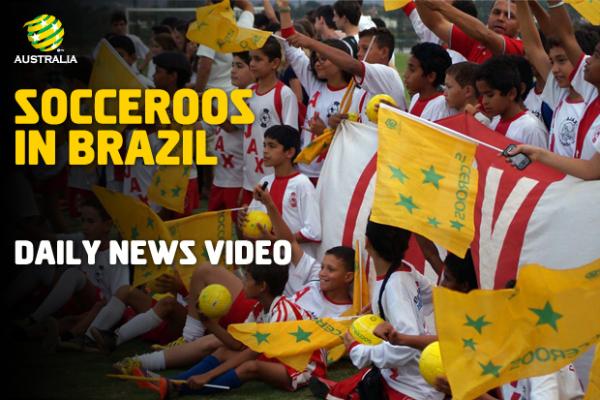 Socceroos in Brazil | Day Two