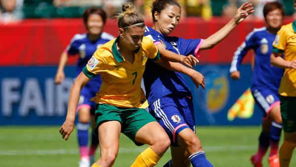 Steph Catley will feature on the cover of FIFA 16.