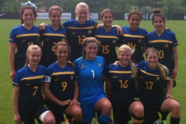 Mini Matildas claim 6-0 win over Kiwis
