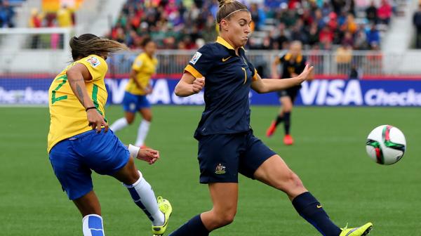 Steph Catley says the Matildas have recovered well from their win over Brazil.