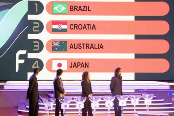 Socceroos await draw for Brazil