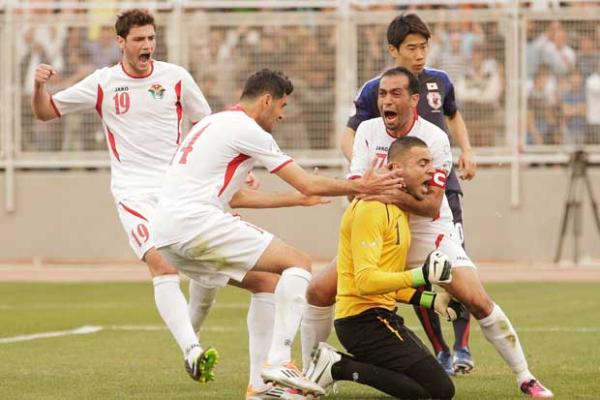 Japan stumble against Jordan