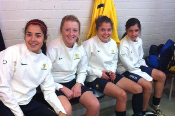 Mini Matildas and Kiwis share honours