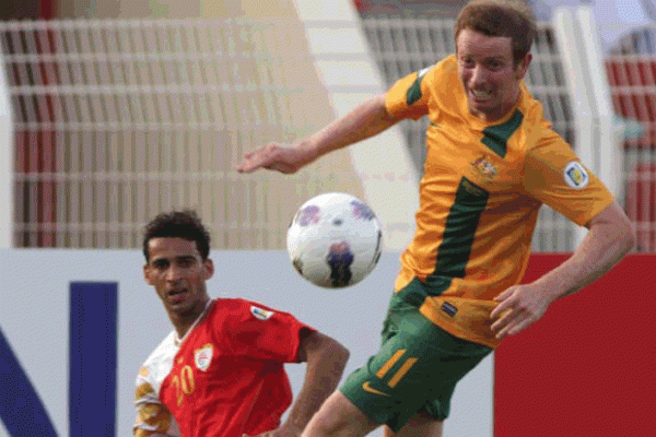 Qantas Socceroos held by Oman