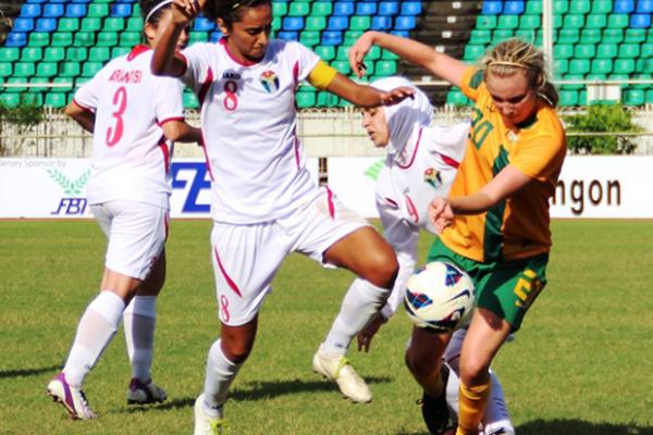 Young Matildas dominate Jordan