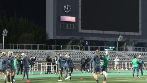 Matildas training