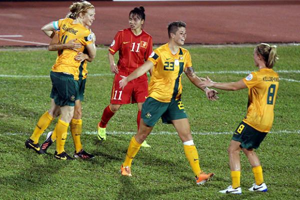 Matildas qualify for 2015 Women's World Cup