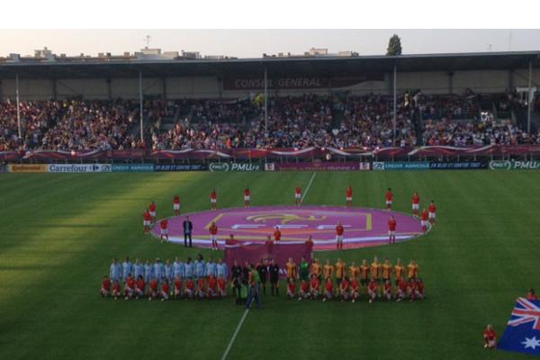 Matildas stun France