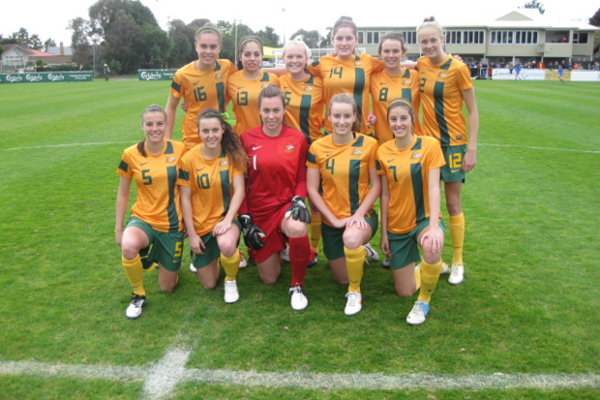 Young Matildas dominate Junior Ferns