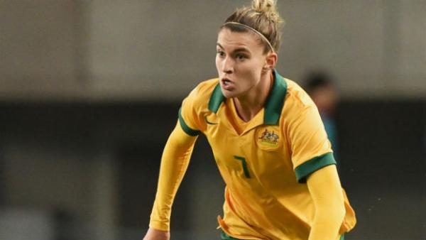 Westfield Matildas defender Stephanie Catley
